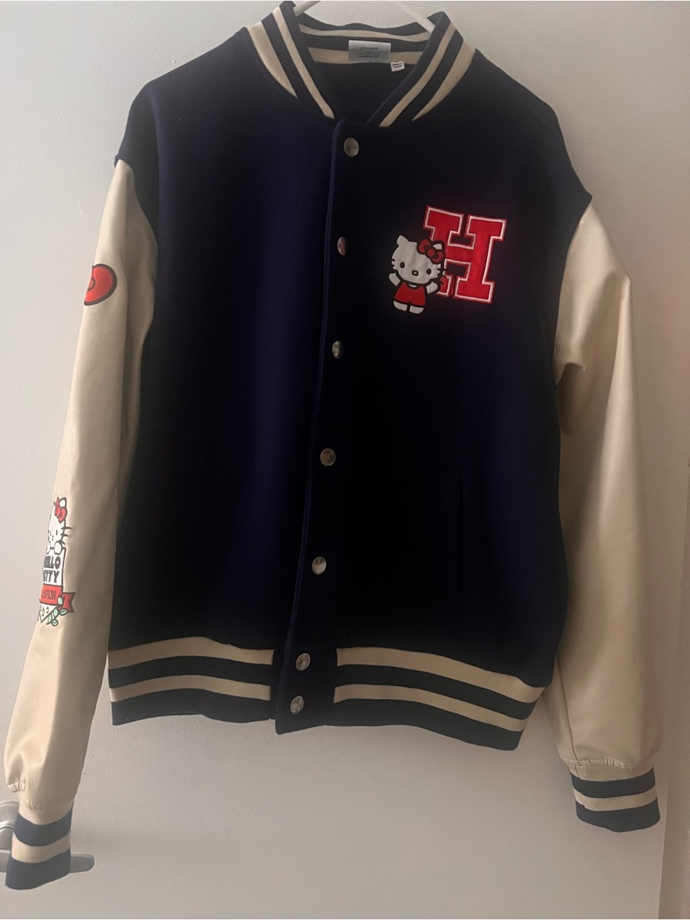 Hello Kitty Varsity Bomber Jacket